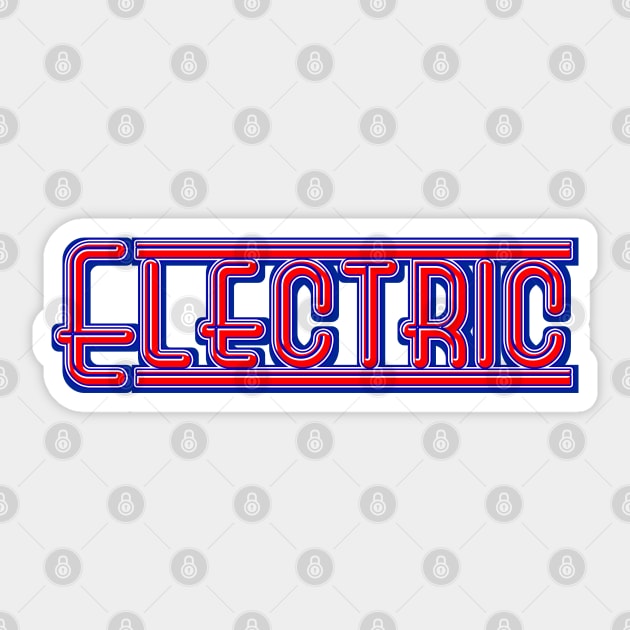 Electric Sticker by Sinmara